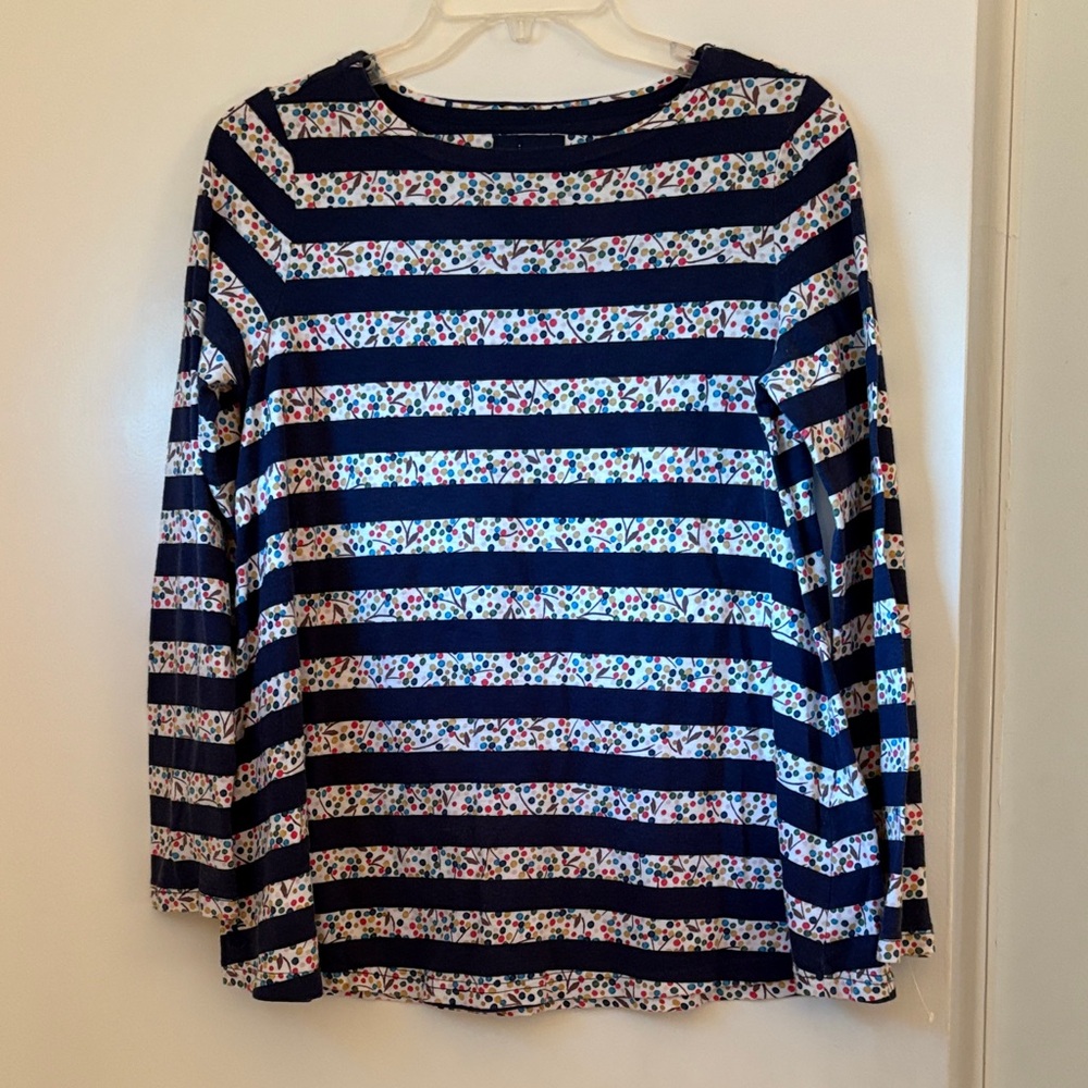 Joules Multicolor Polka Dot Top